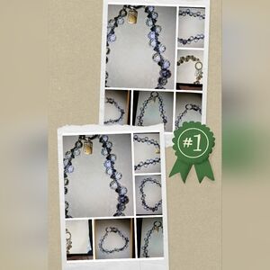 Elegant Beaded Phone/Purse Charm with Strap